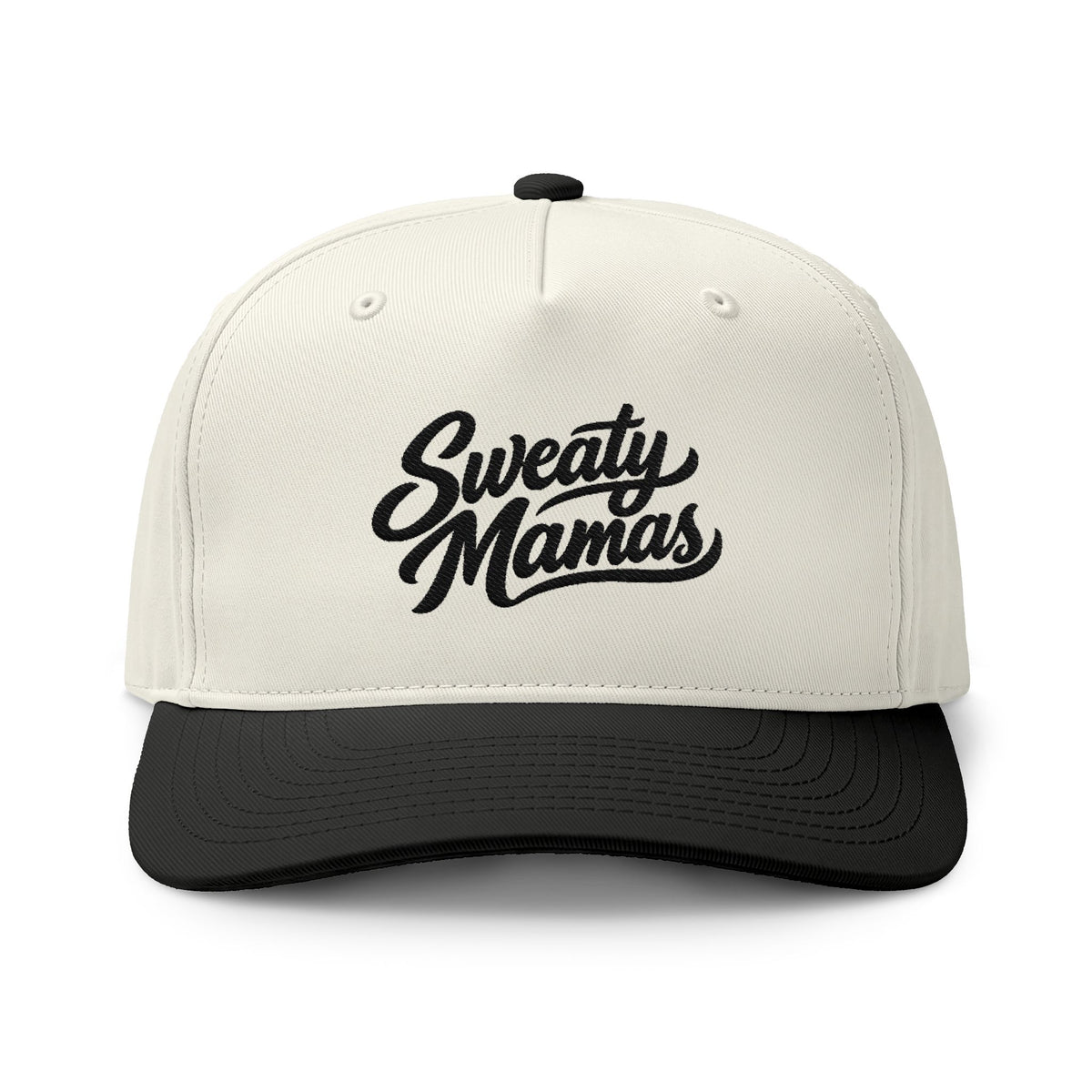 Sweaty Mamas Two-Tone Cap — Embroidered Trucker Hat