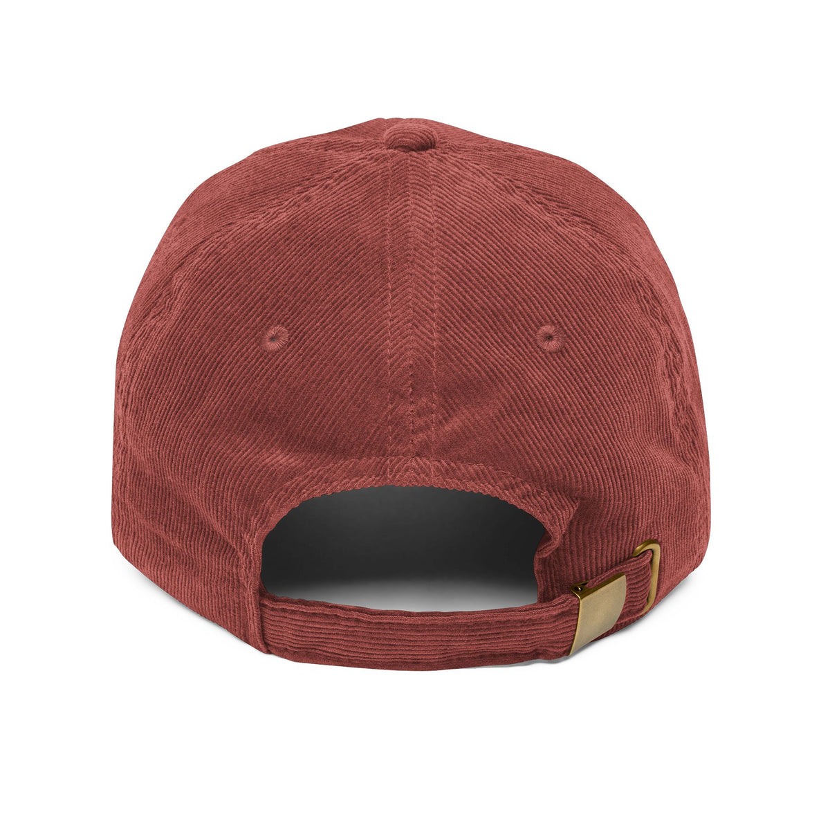 Corduroy Baseball Cap — Vintage Embroidered Hat