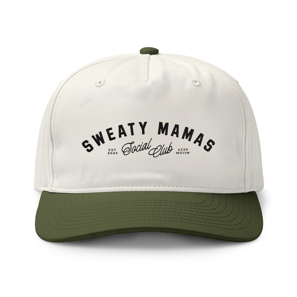 Sweaty Mamas Social Club Two-Tone Cap