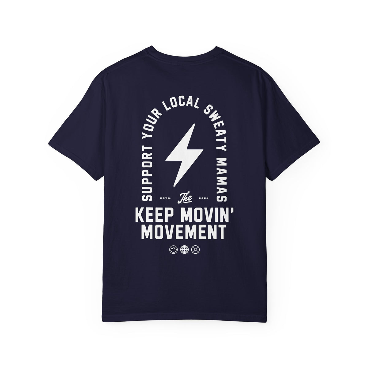 Sweaty Mamas Support Your Local Sweaty Mamas Graphic T-Shirt