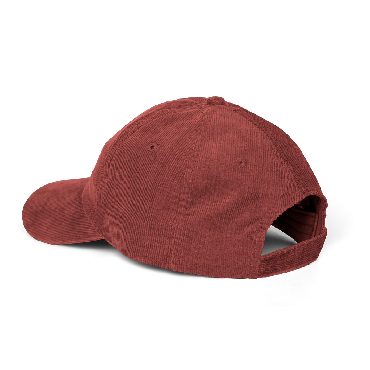 Corduroy Baseball Cap — Vintage Embroidered Hat
