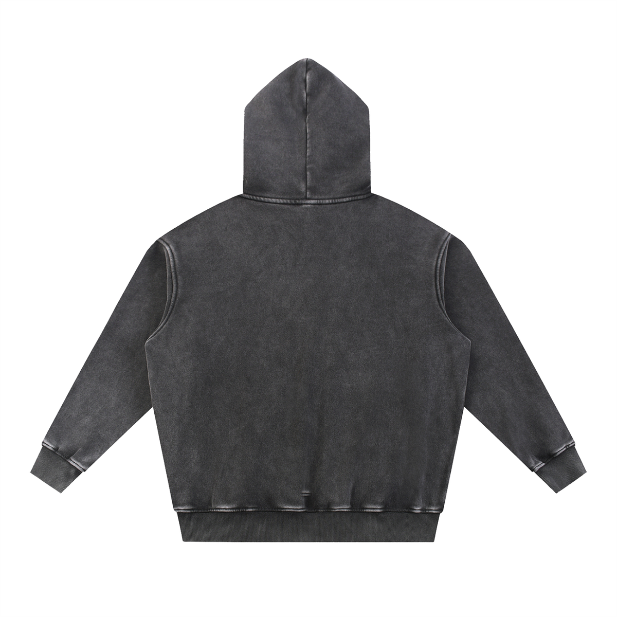 Washed Fleece Oversize Hoodie