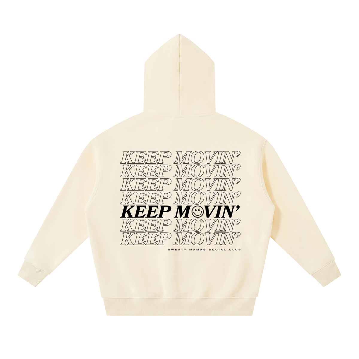 Essential Oversized Boxy Fit Fleece Hoodie