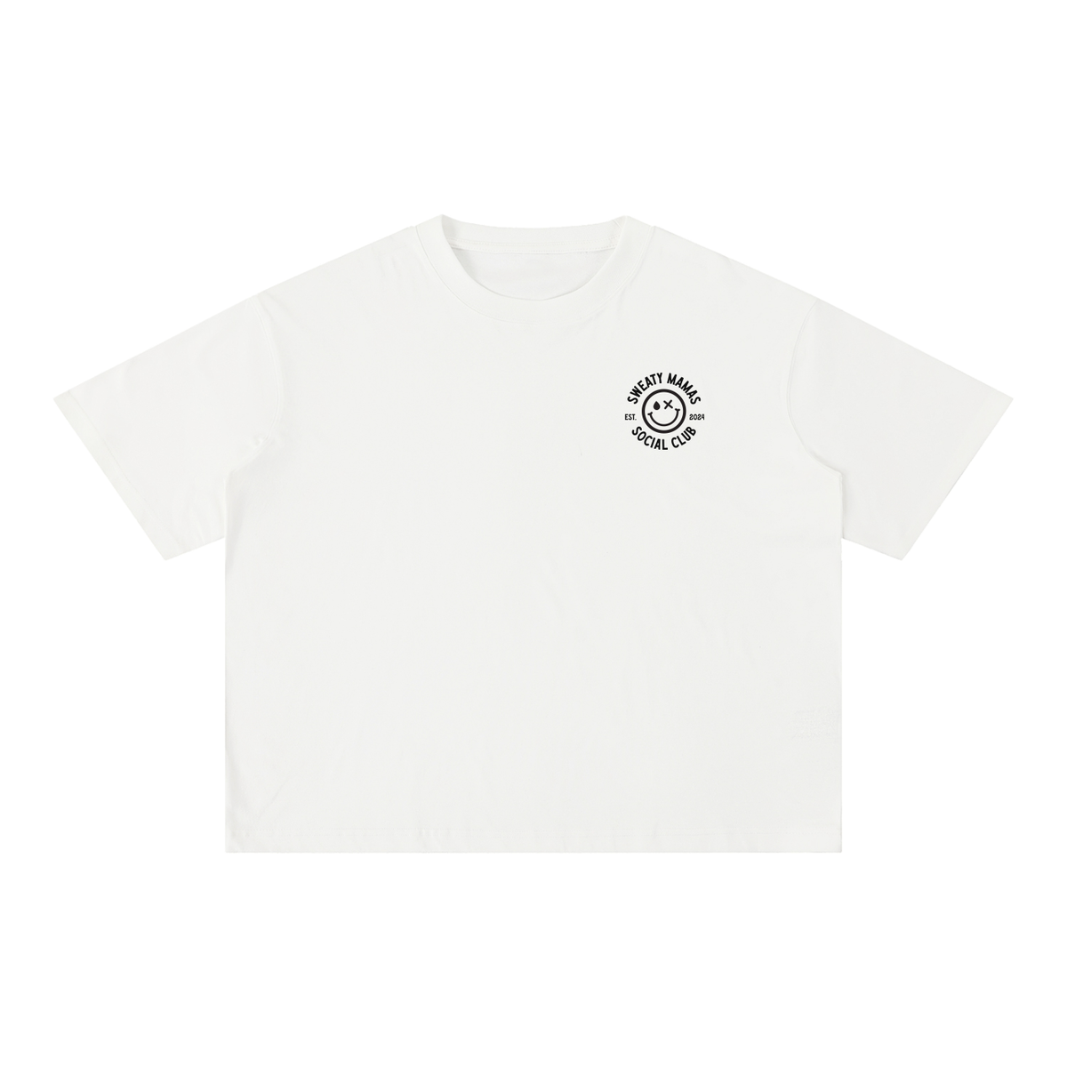 Washed Boxy Cotton Tee