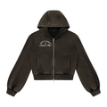 Women’s Vintage Wash Full Zip Hoodie