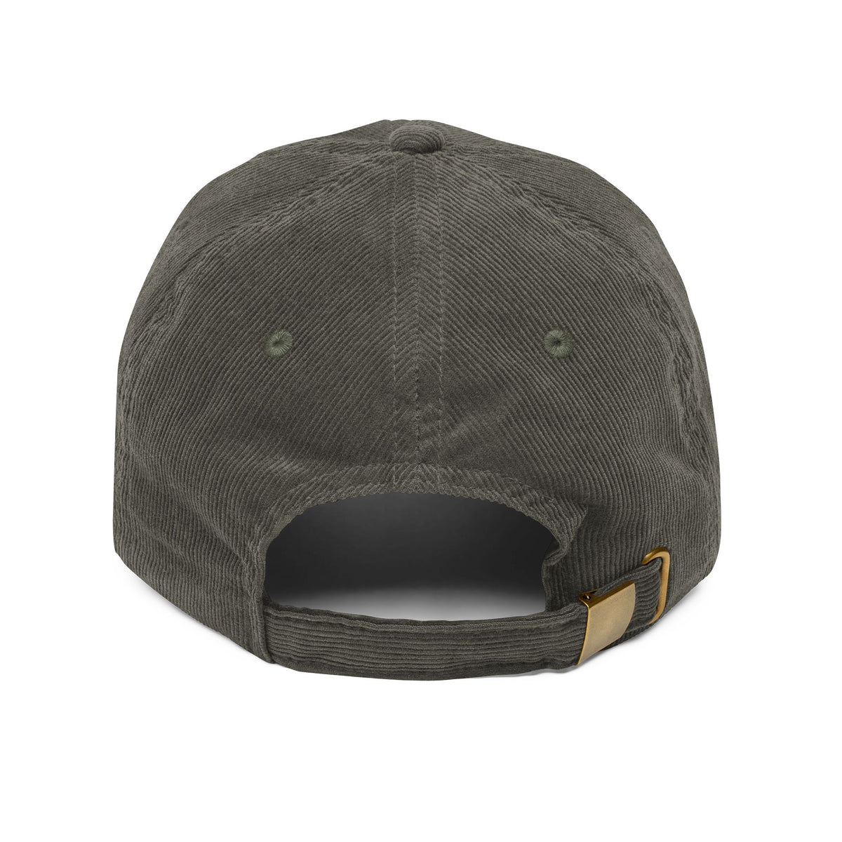 Corduroy Baseball Cap — Vintage Embroidered Hat
