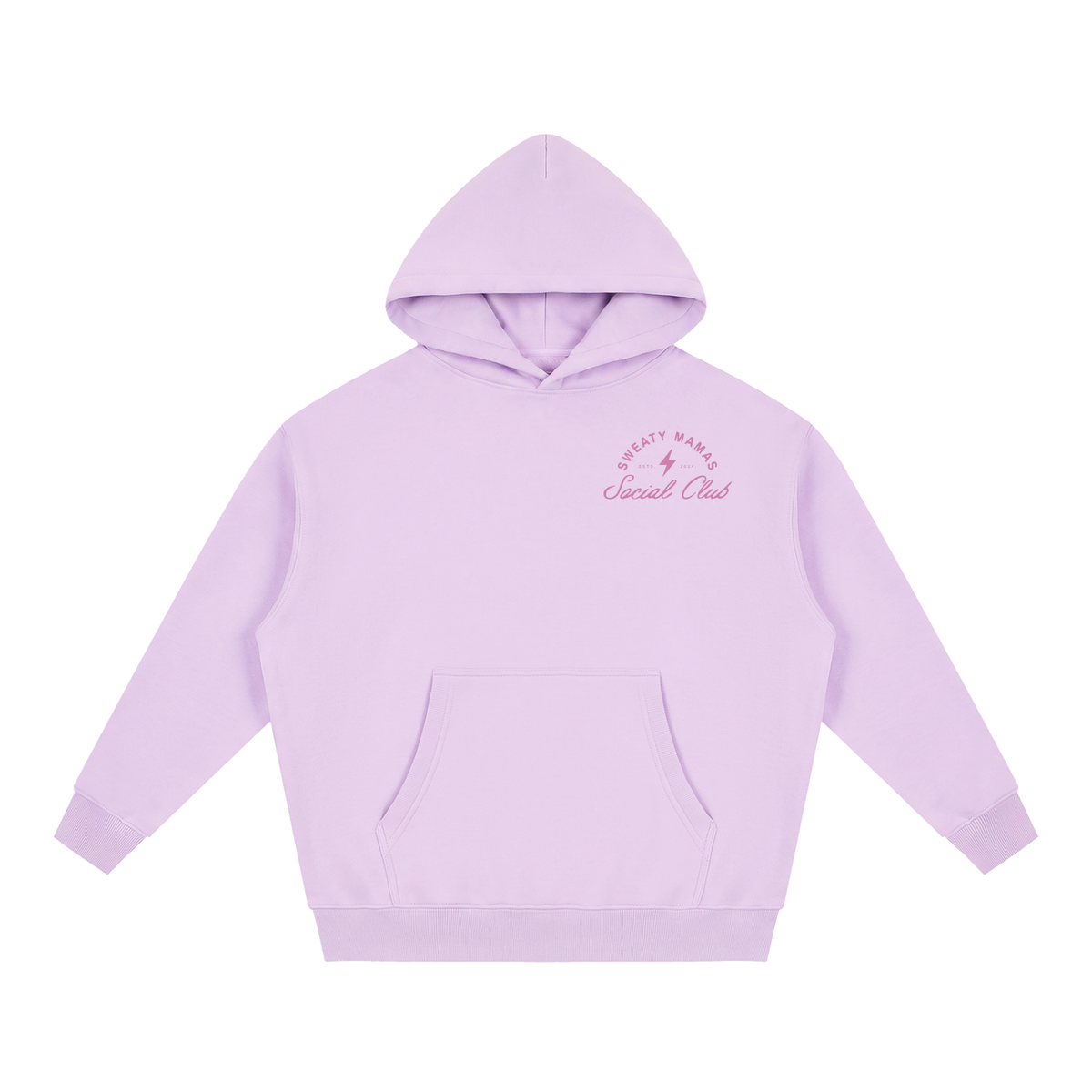 Essential Oversized Boxy Fit Fleece Hoodie