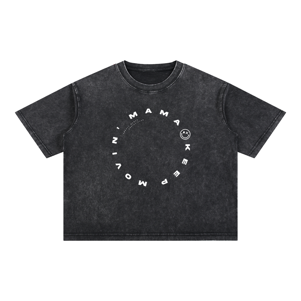 Washed Boxy Cotton T-Shirt