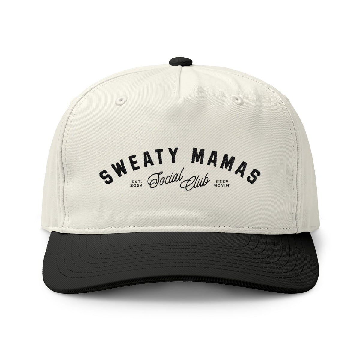 Sweaty Mamas Social Club Two-Tone Cap