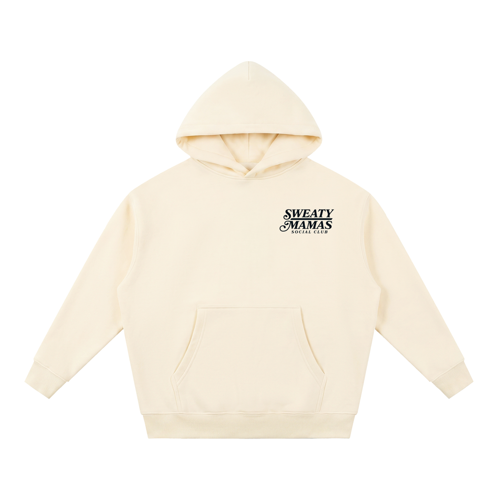 Essential Oversized Boxy Fit Fleece Hoodie