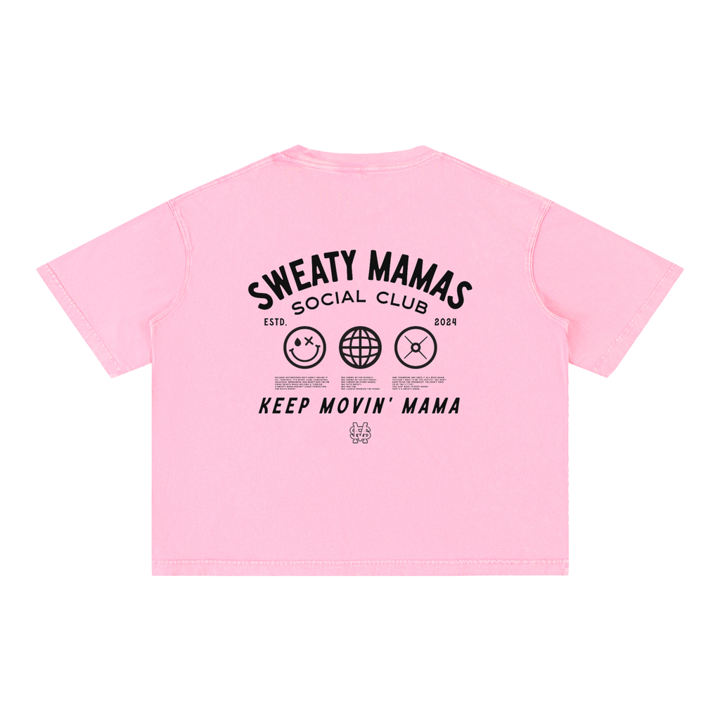 Washed Boxy Cotton Tee