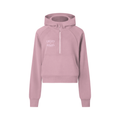 Cropped Half-Zip Hoodie