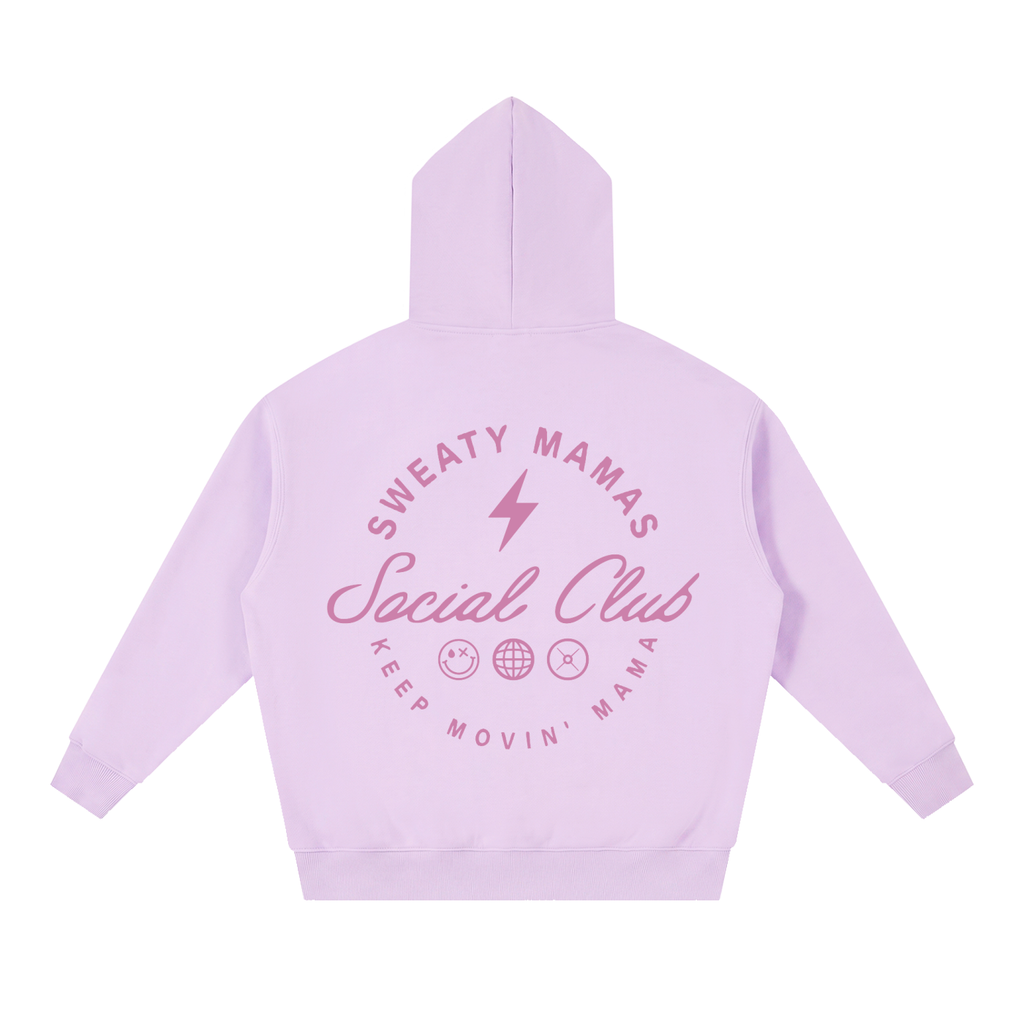 Essential Oversized Boxy Fit Fleece Hoodie