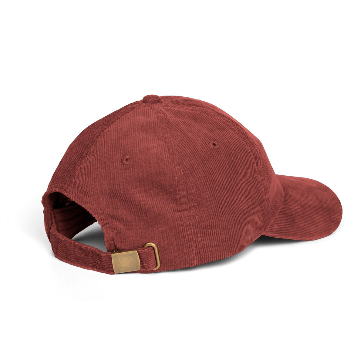 Corduroy Baseball Cap — Vintage Embroidered Hat
