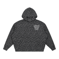 Unisex Boxy Leopard Print Hoodie