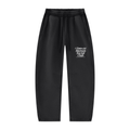 Unisex Vintage Wash Barrel Leg Fleece Sweatpants