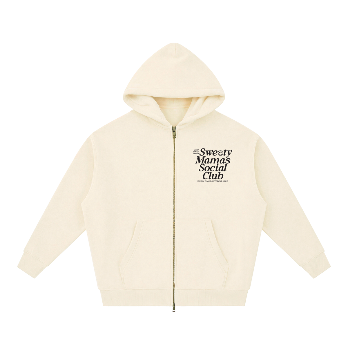Essential Oversized Fleece Boxy Hoodie