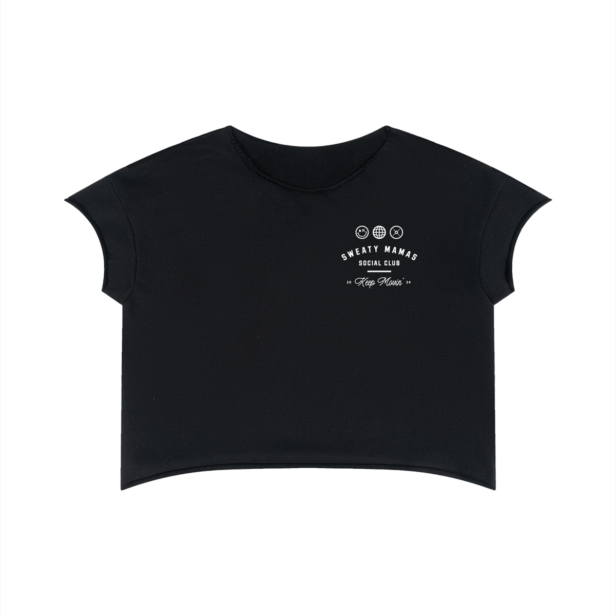 Unisex Heavyweight Boxy Raw Edge T-Shirt