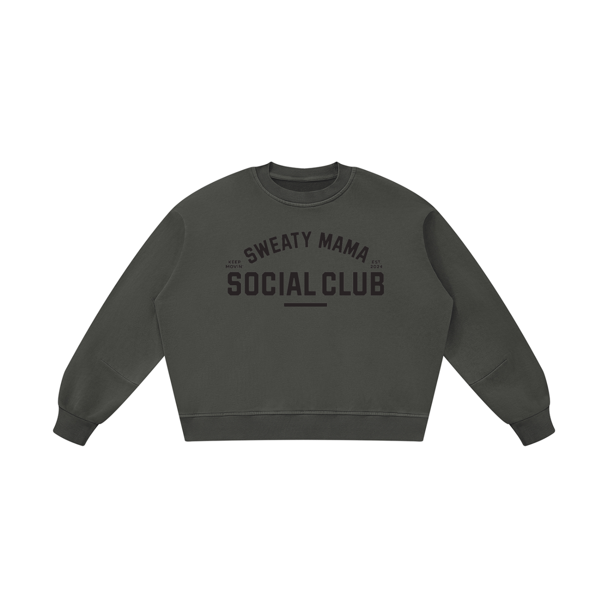 Boxy Vintage Washed Sweatshirt