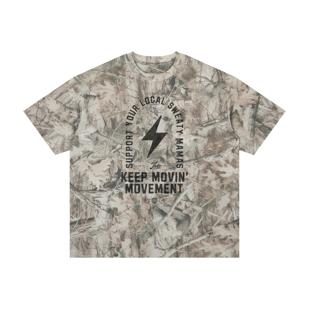 Unisex Tree Camo Oversized T-Shirt