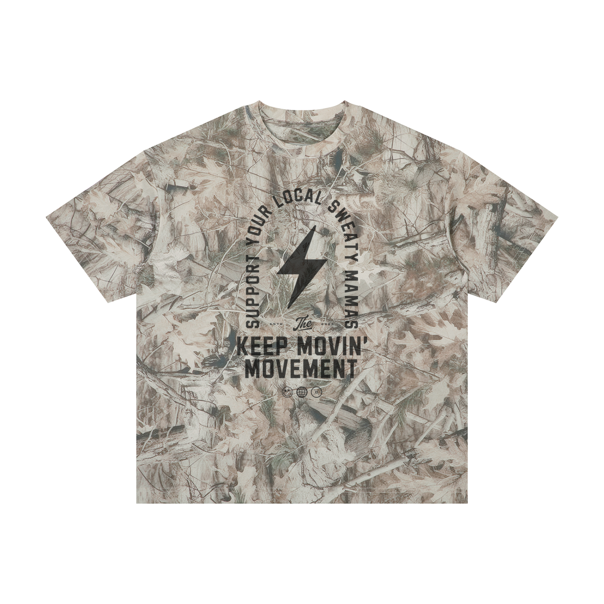 Unisex Tree Camo Oversized T-Shirt