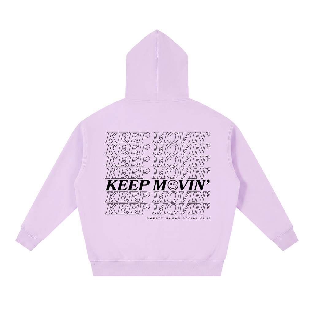 Essential Oversized Boxy Fit Fleece Hoodie